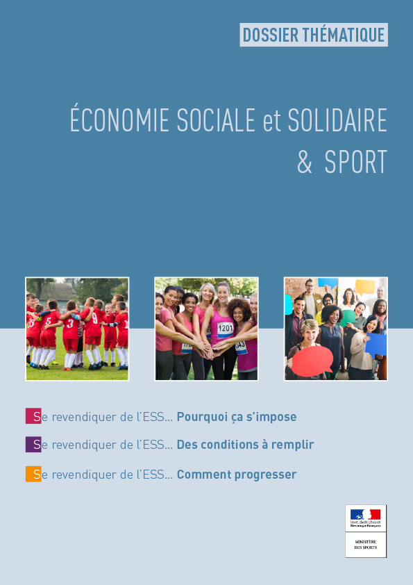 Dossier ESS et Sport du Ministère des Sports (mars 2018)