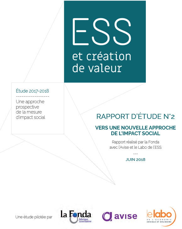 ESS et création de valeur : Vers une nouvelle approche de l'impact social, rapport d'étude n°2 (juin 2018)