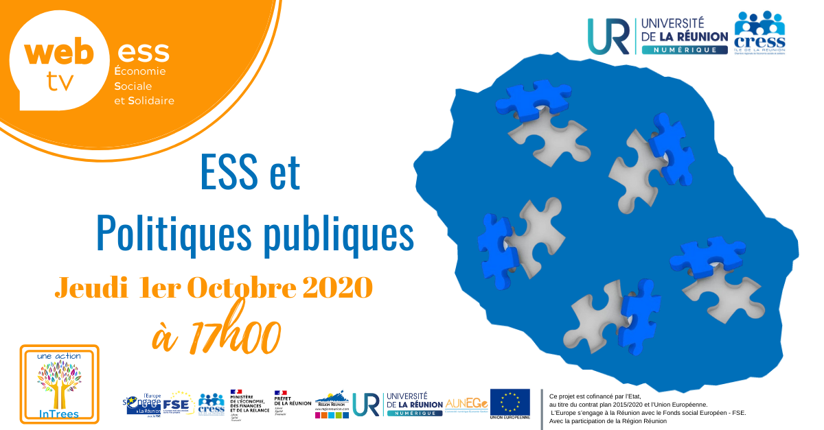 CRESS de La Réunion | WEBTV ESS ESS et Politiques publiques