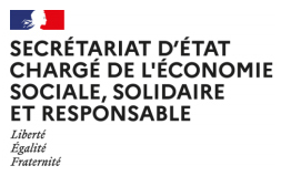CRESS de La Réunion | Logo du Secrétariat d'Etat chargé de l'Economie sociale, solidaire et responsable