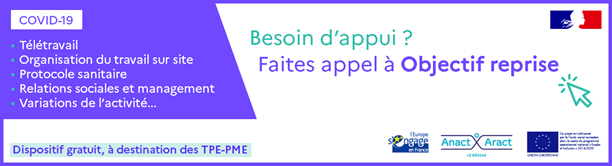 Besoin d'appui ? Faites appel à Objectif reprise | ARACT Réunion | CRESS de La Réunion | www.cress-reunion.com