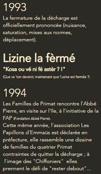 Le projet est né de la mobilisation des familles du quartier de Primat à la suite de l’annonce de la fermeture de la décharge de la Jamaïque | Source : CRESS de La Réunion - www.cress-reunion.com