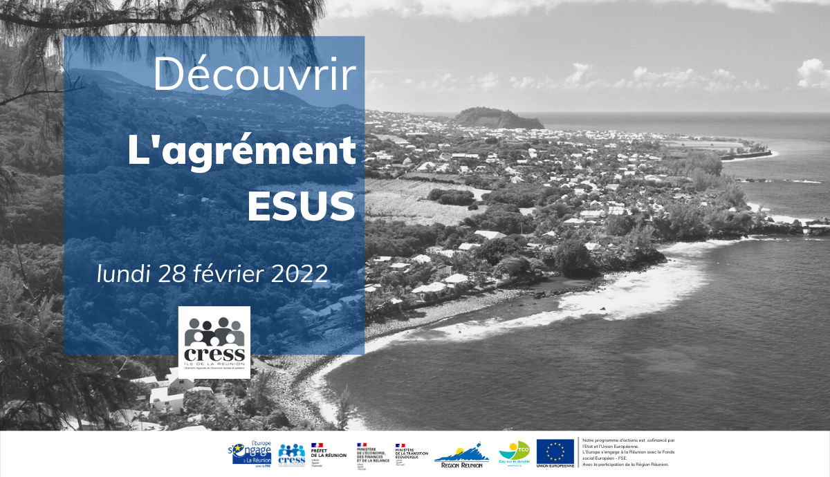 Découvrir l'Agrément ESUS | Source : CRESS de La Réunion - www.cress-reunion.com