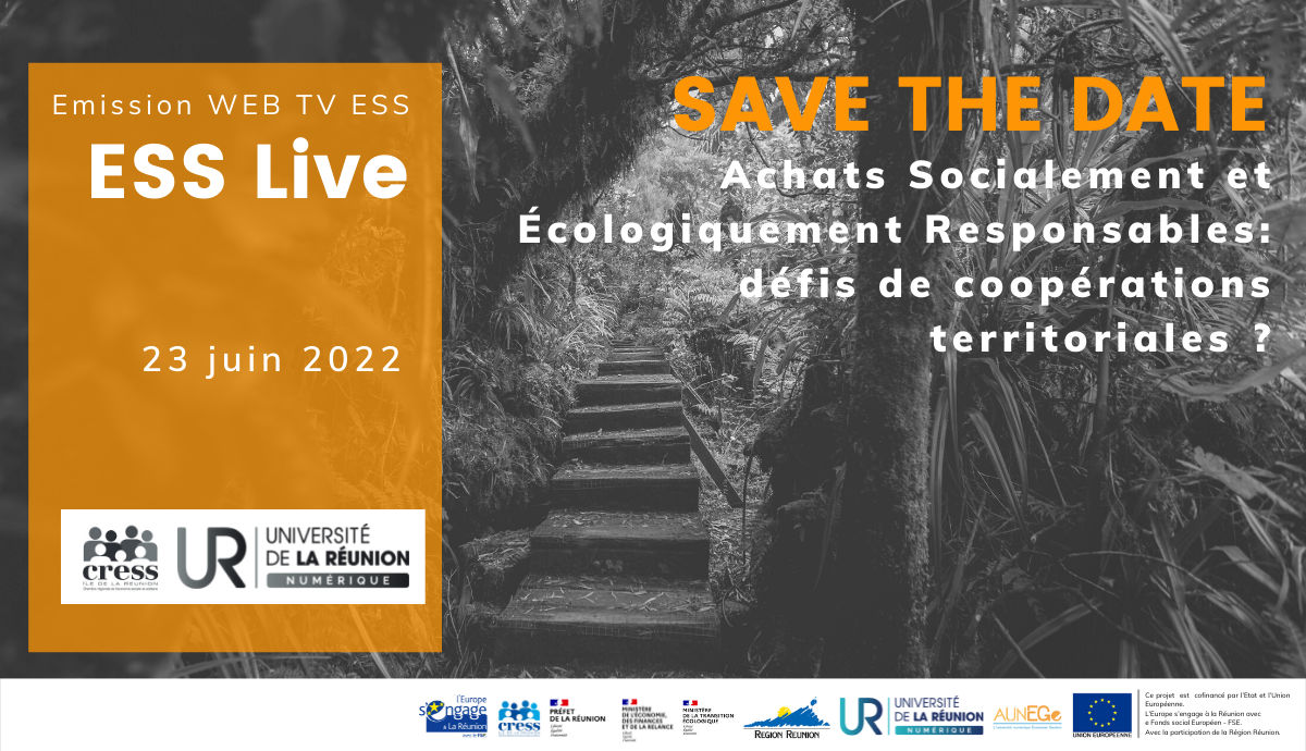 Emission ESS LIVE du 23 juin 2022 | Source : CRESS de La Réunion - www.cress-reunion.com