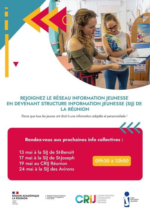 Rejoignez le Réseau Information Jeunesse en devenant structure information jeunesse (SIJ) de La Réunion | Source : CRESS de La Réunion - www.cress-reunion.com