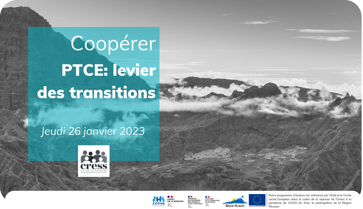 PTCE : Levier des transitions | Source : CRESS de La Réunion - www.cress-reunion.com