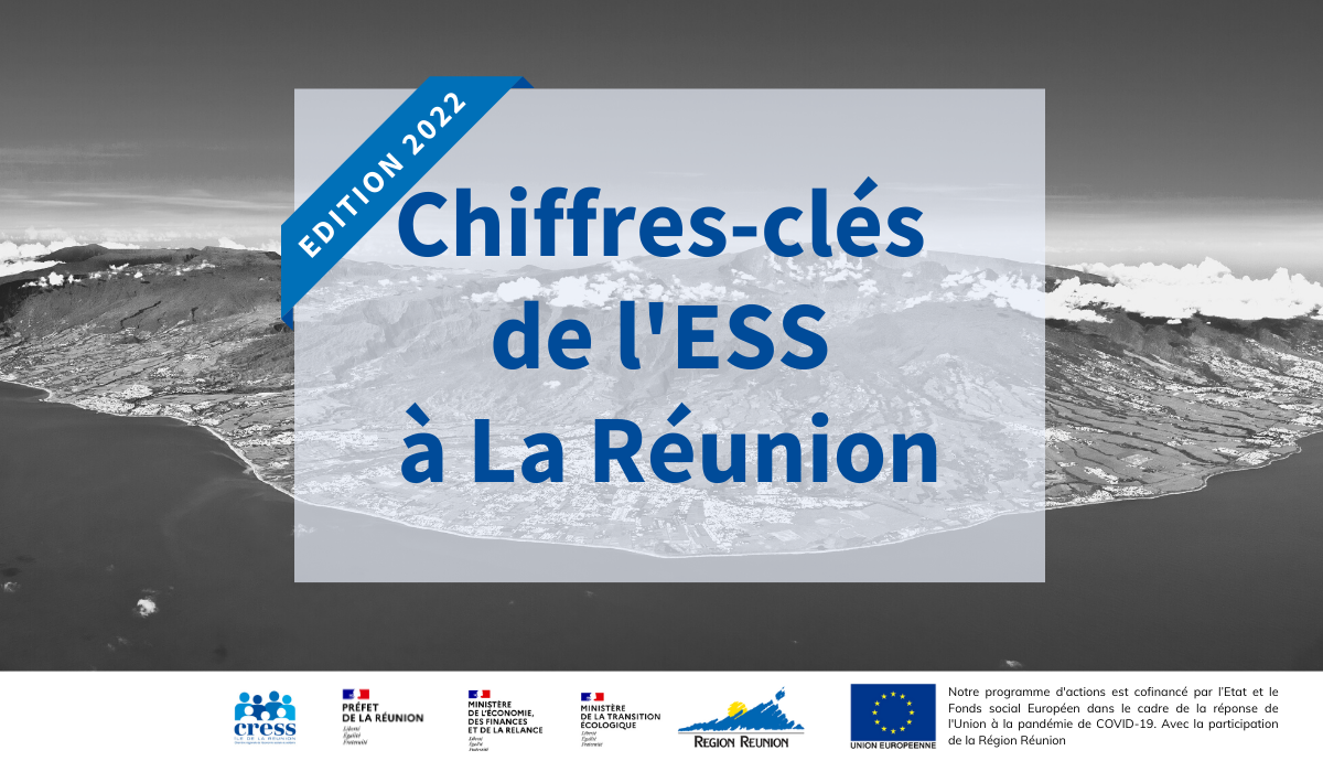 Chiffres-clés 2022 de l'ESS à La Réunion | Source : CRESS de La Réunion - www.cress-reunion.com