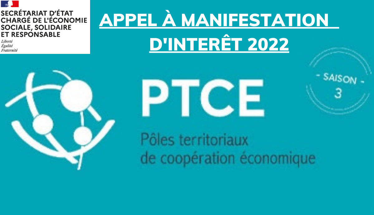 (Appel à Manifestation d’Intérêt) AMI PTCE 2022 - PHASE 2 - SAISON 3 : PERMANENT | Source : CRESS de La Réunion - www.cress-reunion.com