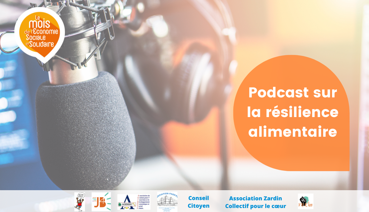 Podcast sur la résilience alimentaire | Source : CRESS de La Réuinon - www.cress-reunion.com