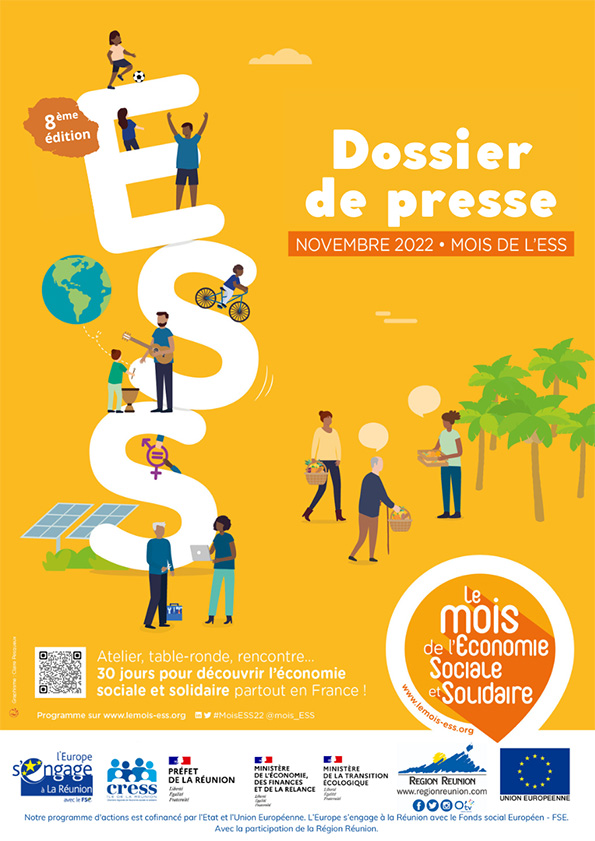 Dossier de presse - Lancement du Mois de l'ESS 2022 | Source : CRESS de La Réunion - www.cress-reunion.com