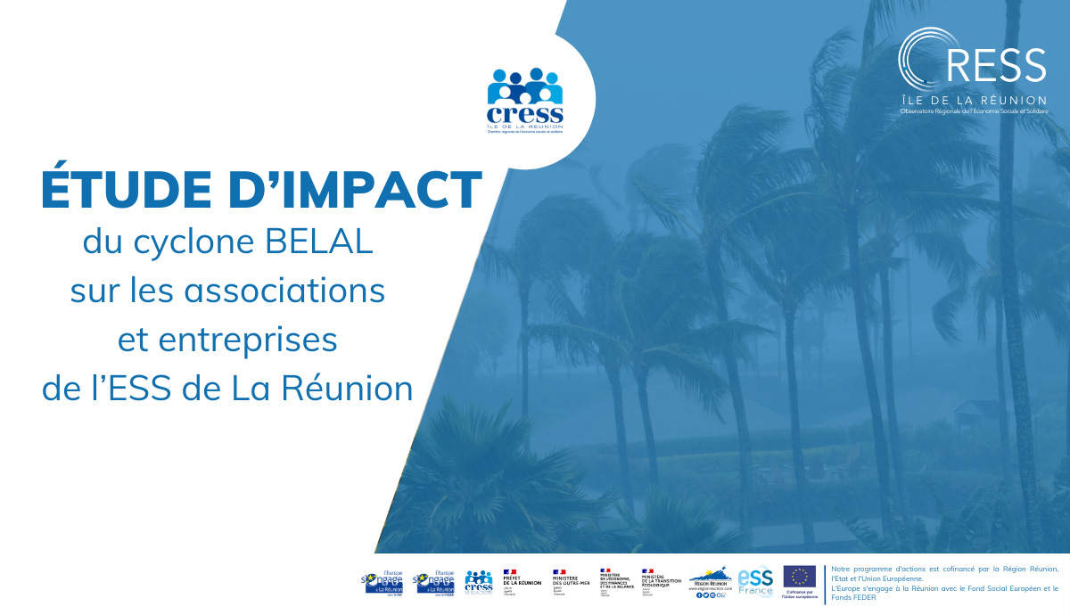 ETUDE D’IMPACT: Évaluons ensemble les conséquences du cyclone Belal sur l'ESS | Source : CRESS de La Réunion - www.cress-reunion.com