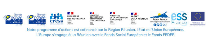 Les financeurs de l'action Atelier RH - Talents ESS974 : "Marque Employeur : les fondamentaux" du 20 février 2024