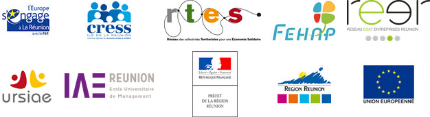 Logo des partenaires de la 4e Edition des Rencontres ESS'aimons du 4 septembre 2018