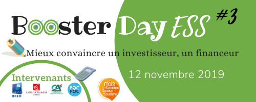 CRESS de La Réunion / Booster Day ESS #3 - Mieux convaince un investisseur, un financeur