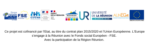 CRESS de La Réunion / Logos financeurs